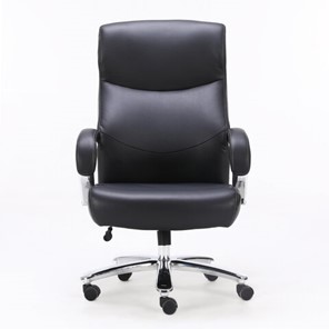 Кресло компьютерное Brabix Total HD-006 (экокожа, хром, черное) 531933 в Вологде