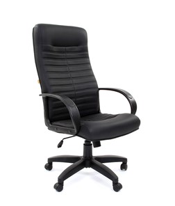 Кресло компьютерное CHAIRMAN 480 LT, экокожа, цвет черный в Вологде