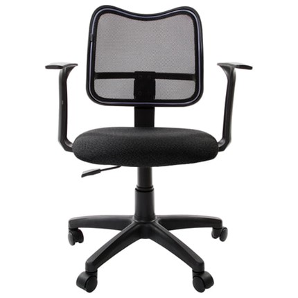 Кресло офисное Brabix Drive MG-350 (с подлокотниками, черное TW) в Вологде - изображение
