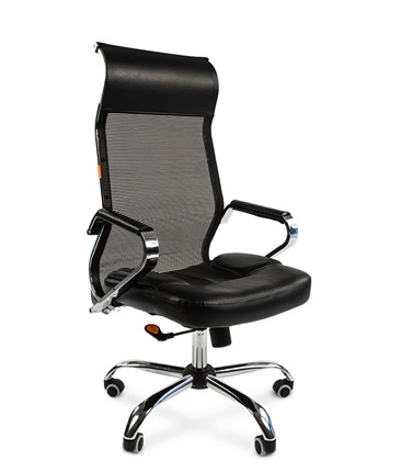 Компьютерное кресло CHAIRMAN 700 сетка, цвет черный в Вологде - изображение