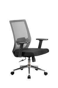 Кресло офисное Riva Chair 851E (Серый) в Вологде - предосмотр