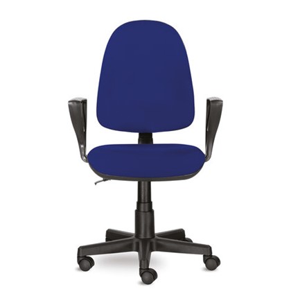 Офисное кресло Brabix Prestige Ergo MG-311 (регулируемая эргономичная спинка, ткань, синее) 532423 в Вологде - изображение