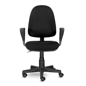 Кресло офисное Brabix Prestige Ergo MG-311 (регулируемая эргономичная спинка, ткань, черное) 531872 в Вологде