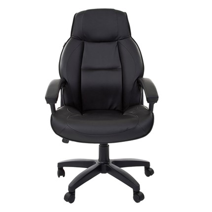 Кресло офисное BRABIX "Formula EX-537", экокожа, черное, 531388 в Вологде - изображение