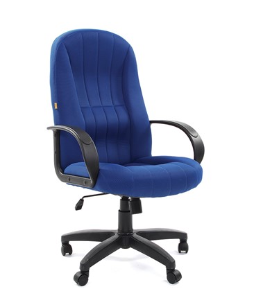Кресло компьютерное CHAIRMAN 685, ткань TW 10, цвет синий в Вологде - изображение