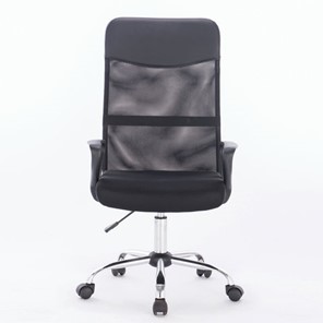 Кресло офисное Brabix Tender MG-330 (с подлокотниками, хром, черное) 531845 в Вологде