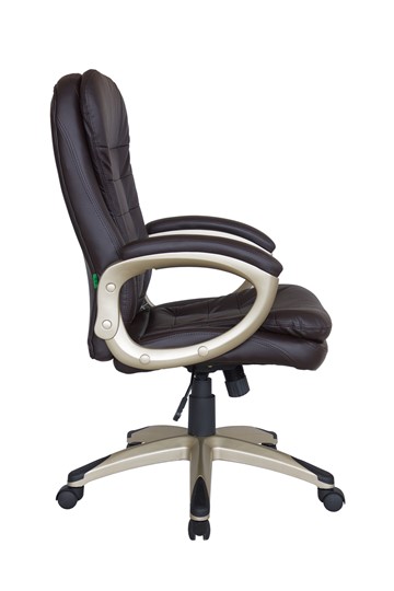Офисное кресло Riva Chair 9110 (Коричневый) в Вологде - изображение 2