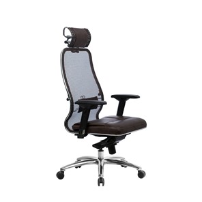 Офисное кресло Samurai SL-3.04, темно-коричневый в Вологде - предосмотр 2