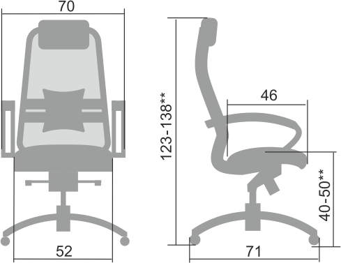 Кресло Samurai S-1.04, бежевый в Вологде - изображение 1