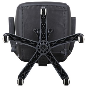 Офисное кресло Brabix Techno Pro GM-003 (экокожа, черное/серое, вставки серые) в Вологде - предосмотр 6