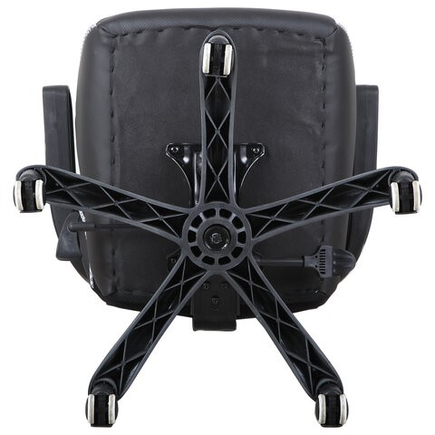 Офисное кресло Brabix Techno Pro GM-003 (экокожа, черное/серое, вставки серые) в Вологде - изображение 6