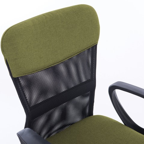 Кресло компьютерное Brabix Jet MG-315 (с подлокотниками, зеленое) в Вологде - изображение 4