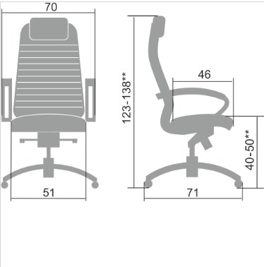 Компьютерное кресло Samurai KL-1.041 черный в Вологде - изображение 1