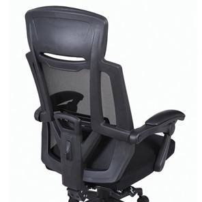 Офисное кресло Brabix Nexus ER-401 (с подлокотниками, черное) 531835 в Вологде - предосмотр 4