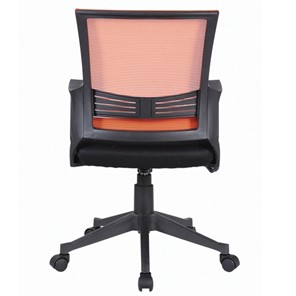Кресло офисное Brabix Balance MG-320 (с подлокотниками, комбинированное черное/оранжевое) в Вологде - предосмотр 2