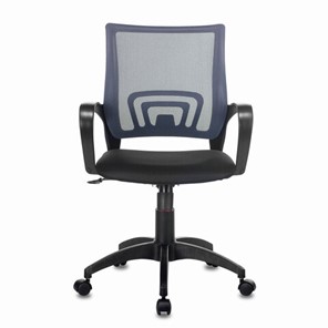 Офисное кресло Brabix Fly MG-396 (с подлокотниками, сетка, серое/черное) 532085 в Вологде - предосмотр 1