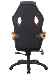 Кресло Brabix Techno Pro GM-003 (ткань, черное/серое, вставки оранжевые) в Вологде - предосмотр 4