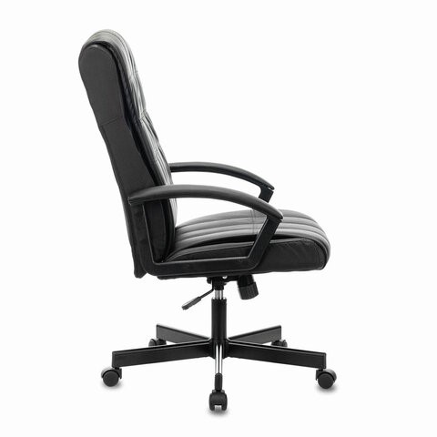 Офисное кресло Brabix Quadro EX-524 (экокожа, черное) 532104 в Вологде - изображение 1