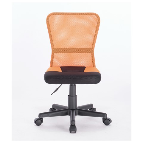 Компьютерное кресло Brabix Smart MG-313 (без подлокотников, комбинированное, черное/оранжевое) в Вологде - изображение 3