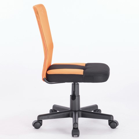 Компьютерное кресло Brabix Smart MG-313 (без подлокотников, комбинированное, черное/оранжевое) в Вологде - изображение 2