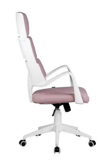 Кресло компьютерное Riva Chair SAKURA (Розовый/белый) в Вологде - изображение 2