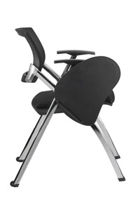 Офисное кресло складное Riva Chair 462ТEС (Черный) в Вологде - предосмотр 2