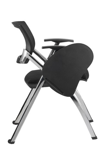 Офисное кресло складное Riva Chair 462ТEС (Черный) в Вологде - изображение 2