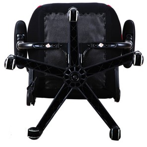 Компьютерное кресло Brabix GT Racer GM-100 (подушка, ткань, черное/красное) в Вологде - предосмотр 6