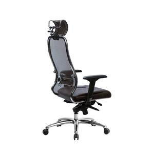 Офисное кресло Samurai SL-3.04, темно-коричневый в Вологде - предосмотр 3