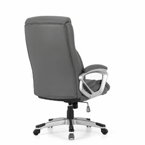 Кресло Brabix Premium Level EX-527 (пружинный блок, рециклированная кожа, серое) в Вологде - предосмотр 2