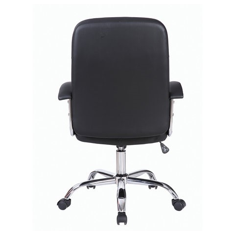 Кресло офисное Brabix Bit EX-550 (хром, экокожа, черное) 531838 в Вологде - изображение 2