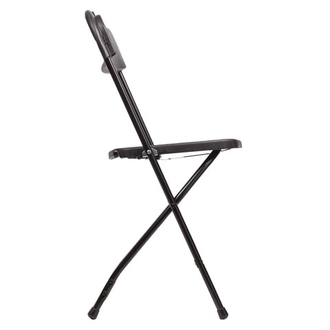 Офисный стул складной Brabix Golf CF-002 (черный каркас, пластик черный) в Вологде - изображение 2