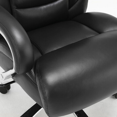Офисное кресло Brabix Premium Pride HD-100 (натуральная кожа, черное) 531940 в Вологде - изображение 5