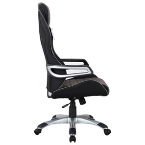 Кресло компьютерное Brabix Techno GM-002 (ткань, черное/серое, вставки белые) в Вологде - предосмотр 1