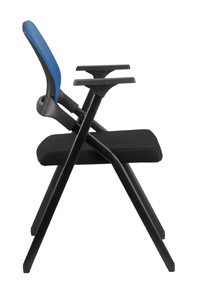 Офисное кресло складное Riva Chair M2001 (Синий/черный) в Вологде - предосмотр 2