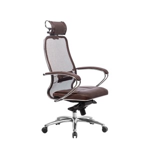 Офисное кресло Samurai SL-2.04, темно-коричневый в Вологде - предосмотр 2