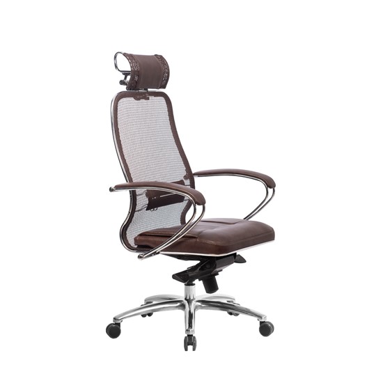 Офисное кресло Samurai SL-2.04, темно-коричневый в Вологде - изображение 2