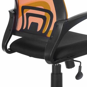 Кресло Brabix Fly MG-396 (с подлокотниками, сетка, оранжевое/черное) в Вологде - предосмотр 5