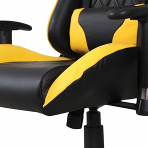 Кресло Brabix GT Master GM-110 (две подушки, экокожа, черное/желтое) 531927 в Вологде - предосмотр 10