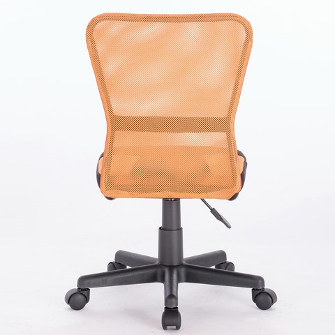 Компьютерное кресло Brabix Smart MG-313 (без подлокотников, комбинированное, черное/оранжевое) в Вологде - изображение 4