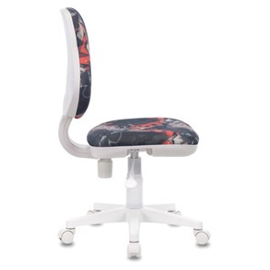 Офисное кресло Brabix Fancy MG-201W (без подлокотников, пластик белый, с рисунком "Graffity") 532415 в Вологде - предосмотр 2