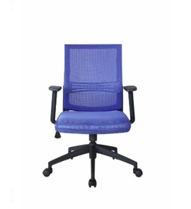 Кресло компьютерное Riva Chair 668, Цвет синий в Вологде - предосмотр 2
