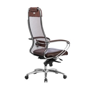 Офисное кресло Samurai SL-1.04, темно-коричневый в Вологде - предосмотр 3