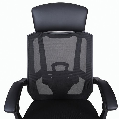 Офисное кресло Brabix Nexus ER-401 (с подлокотниками, черное) 531835 в Вологде - изображение 8
