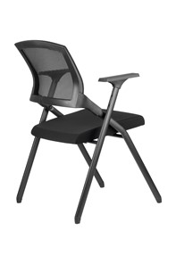 Офисное кресло складное Riva Chair M2001 (Черный/черный) в Вологде - предосмотр 3
