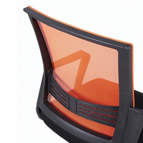 Кресло офисное Brabix Balance MG-320 (с подлокотниками, комбинированное черное/оранжевое) в Вологде - предосмотр 8