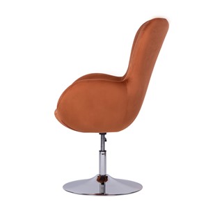 Кресло офисное Беннет-1, Микровелюр оранжевый в Вологде - предосмотр 2