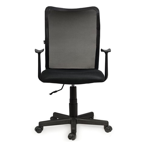 Офисное кресло Brabix Spring MG-307 (с подлокотниками, черное TW) в Вологде - изображение 2