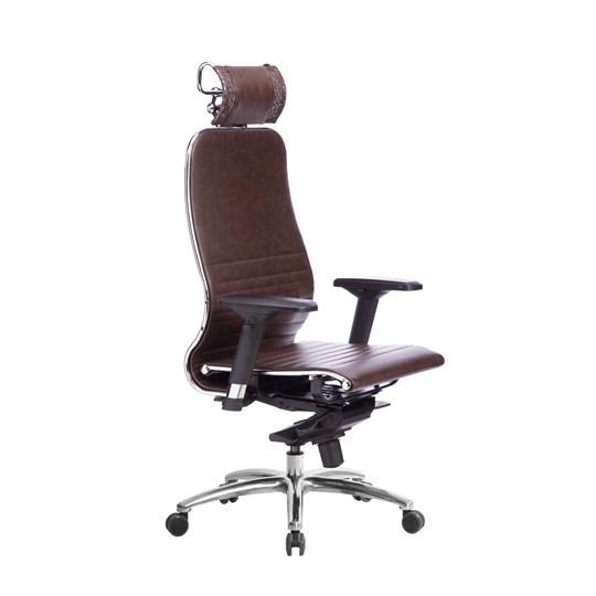 Кресло офисное Samurai K-3.04 темно-коричневый в Вологде - изображение 2