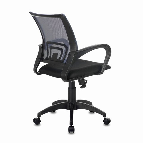 Офисное кресло Brabix Fly MG-396 (с подлокотниками, сетка, серое/черное) 532085 в Вологде - изображение 3